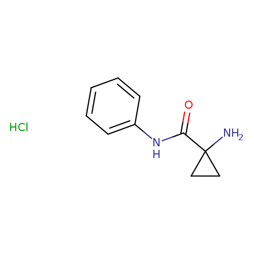 1-amino-N-phenylcyclopropane-1-carboxamide hydrochloride