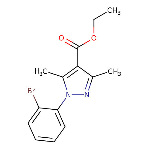 ethyl 1-(2-bromophenyl)-3,5-dimethyl-1H-pyrazole-4-carboxylate