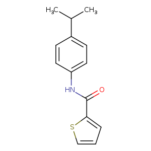 N-(4-Isopropylphenyl)thiophene-2-carboxamide