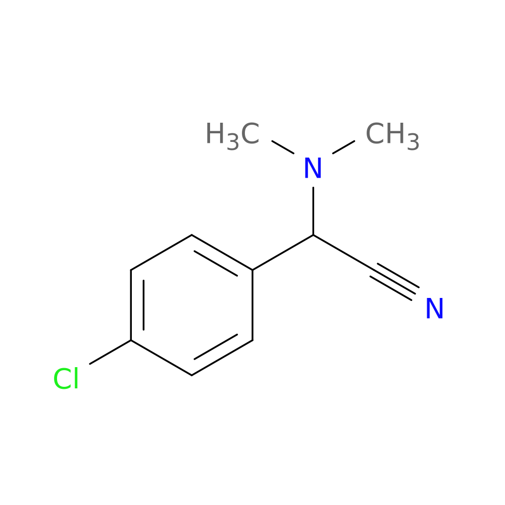 2-(4-Chlorophenyl)-2-(dimethylamino)acetonitrile