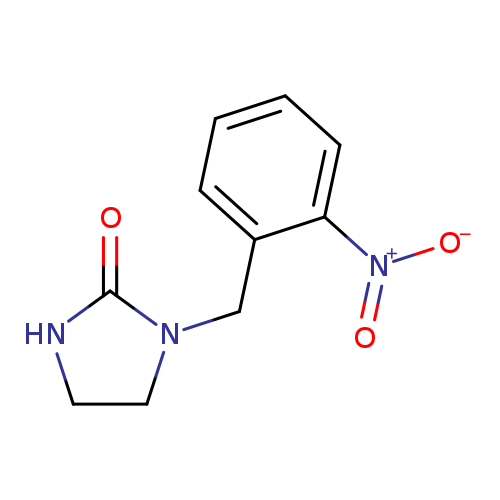 1-[(2-nitrophenyl)methyl]imidazolidin-2-one