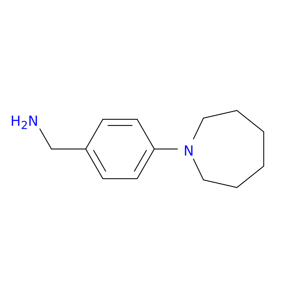 [4-(azepan-1-yl)phenyl]methanamine