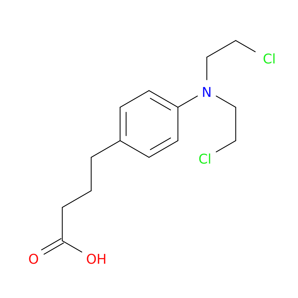 4-(4-(Bis(2-chloroethyl)amino)phenyl)butanoic acid