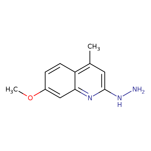 2-Hydrazinyl-7-methoxy-4-methylquinoline