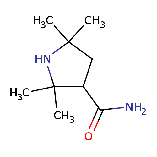 2,2,5,5-Tetramethylpyrrolidine-3-carboxamide