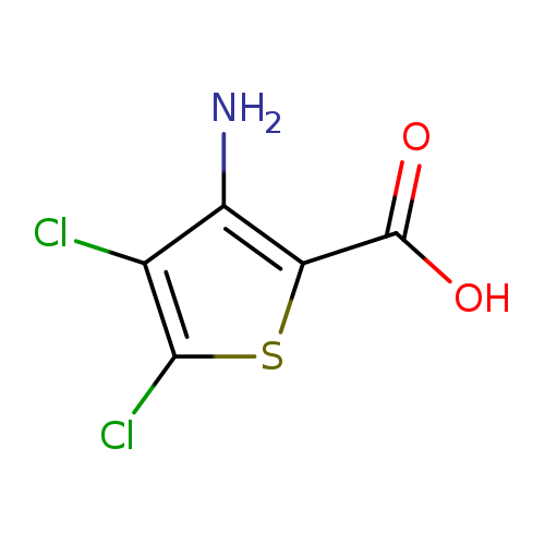 3-amino-4,5-dichlorothiophene-2-carboxylicacid