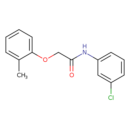 N-(3-chlorophenyl)-2-(2-methylphenoxy)acetamide