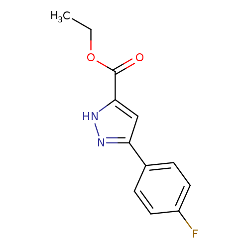 3-(4-fluorophenyl)-1h-pyrazole-5-carboxylic acid ethyl ester