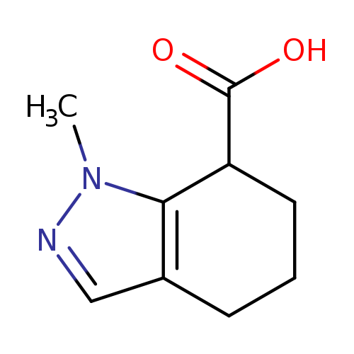 1-methyl-4,5,6,7-tetrahydro-1H-indazole-7-carboxylicacid