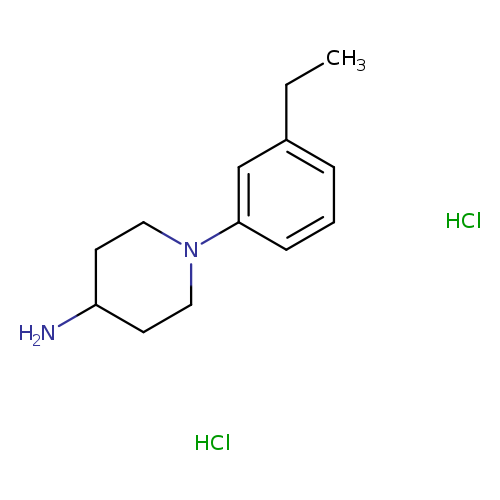 1-(3-ethylphenyl)piperidin-4-aminedihydrochloride
