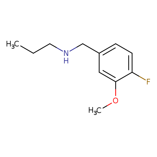 [(4-Fluoro-3-methoxyphenyl)methyl](propyl)amine