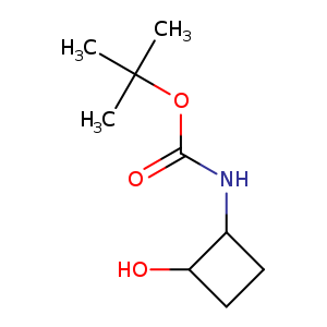 Carbamic acid, N-(2-hydroxycyclobutyl)-, 1,1-dimethylethyl ester