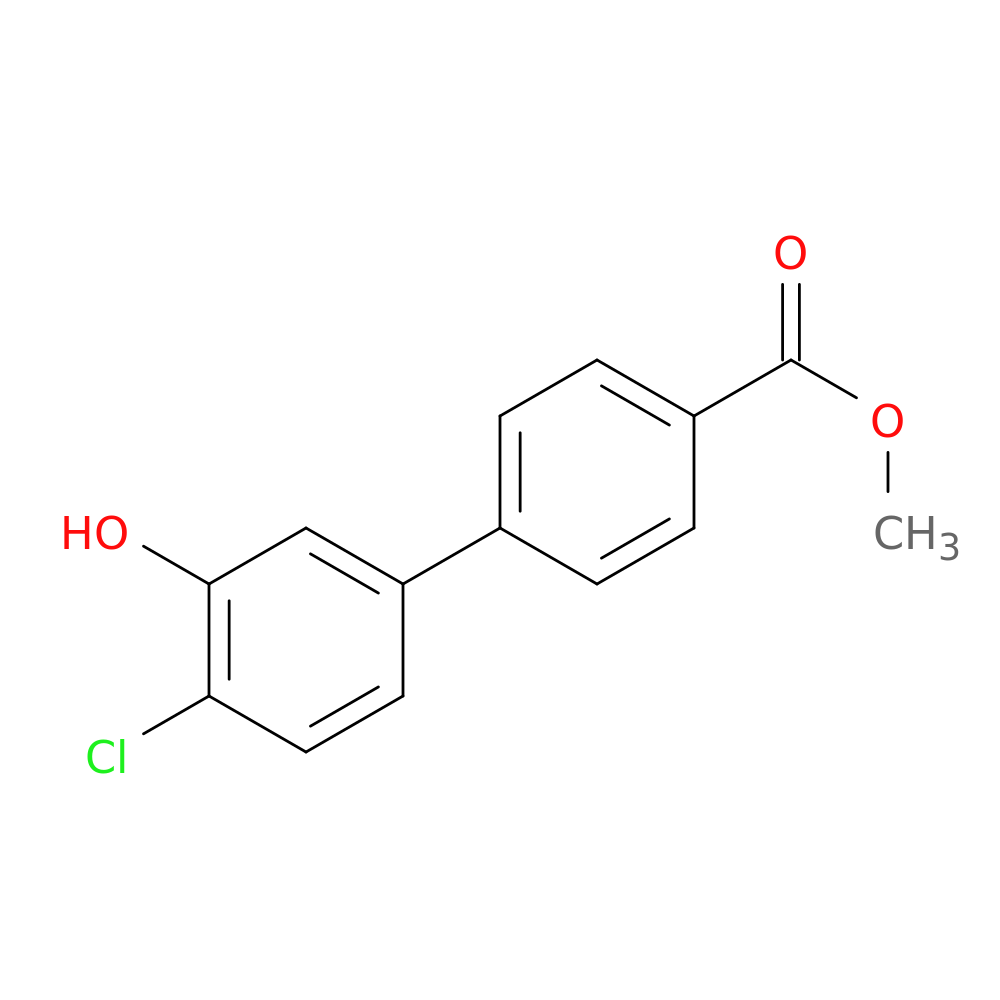 2-Chloro-5-(4-methoxycarbonylphenyl)phenol