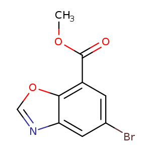 methyl 5-bromo-1,3-benzoxazole-7-carboxylate