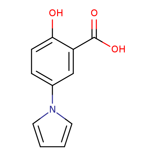 2-Hydroxy-5-(1 h-pyrrol-1-yl)benzoic acid