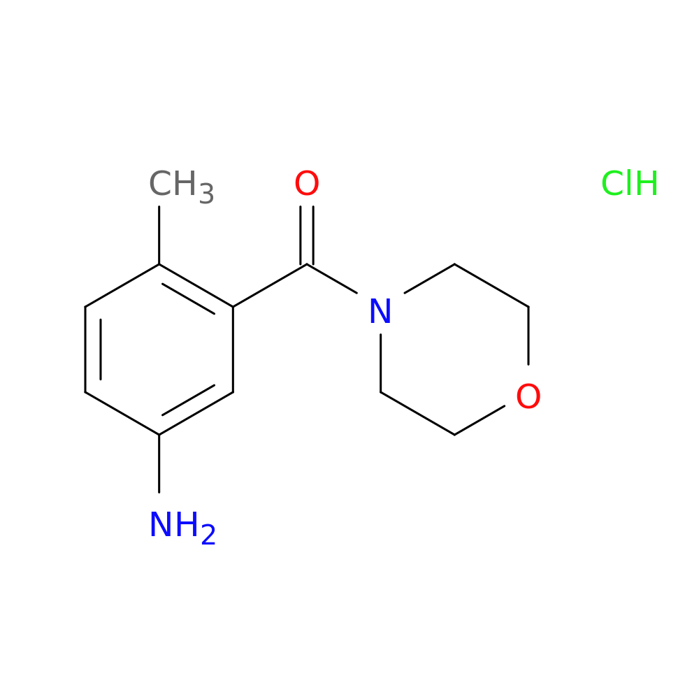 4-methyl-3-(morpholine-4-carbonyl)aniline hydrochloride