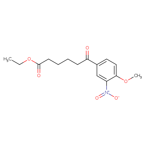 Ethyl 6-(4-methoxy-3-nitrophenyl)-6-oxohexanoate