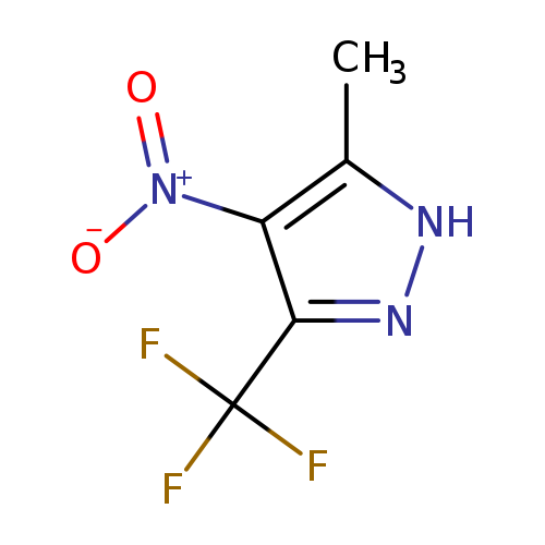 3-TRIFLUOROMETHYL-5-METHYL-4-(NITRO)PYRAZOLE