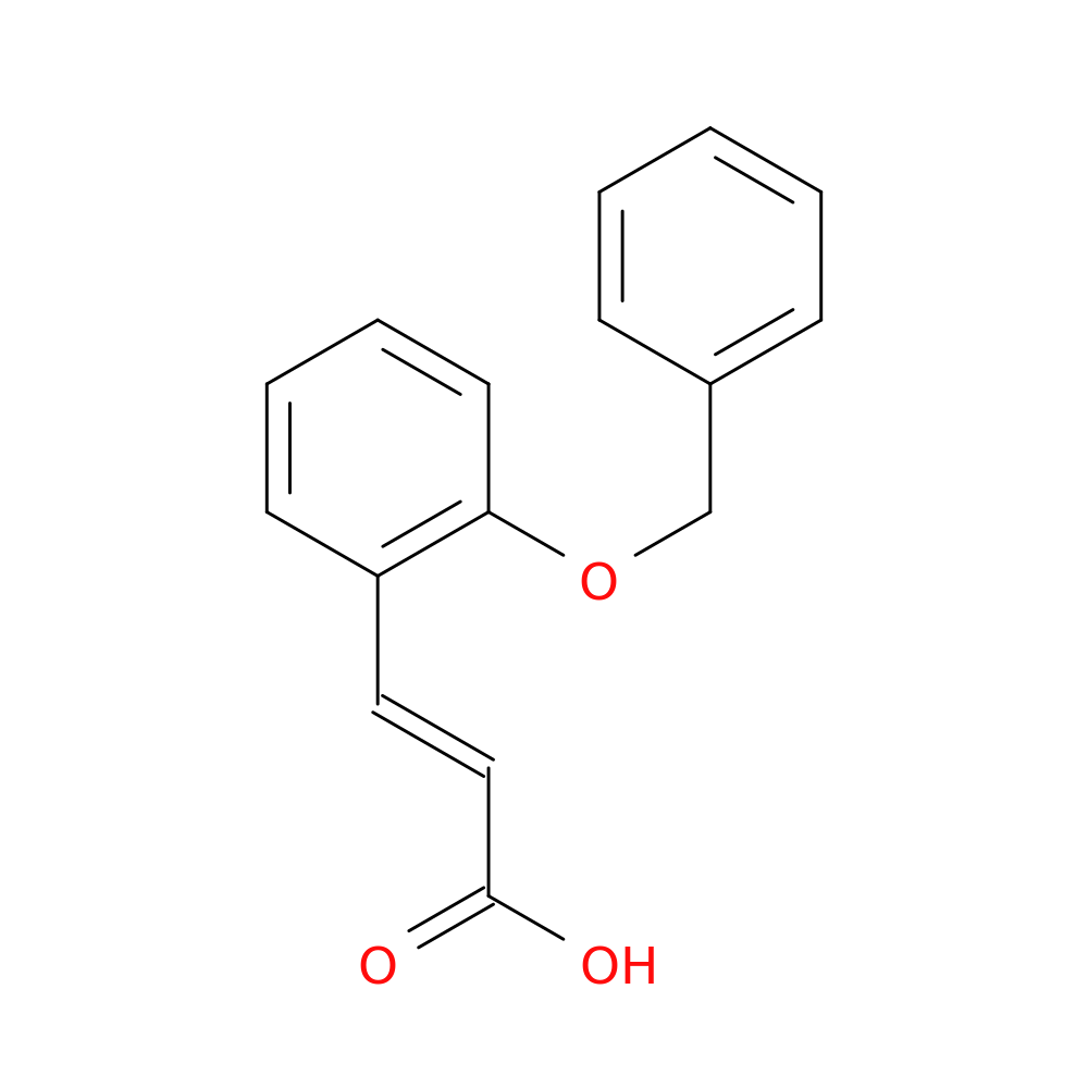 (2E)-3-[2-(benzyloxy)phenyl]prop-2-enoic acid