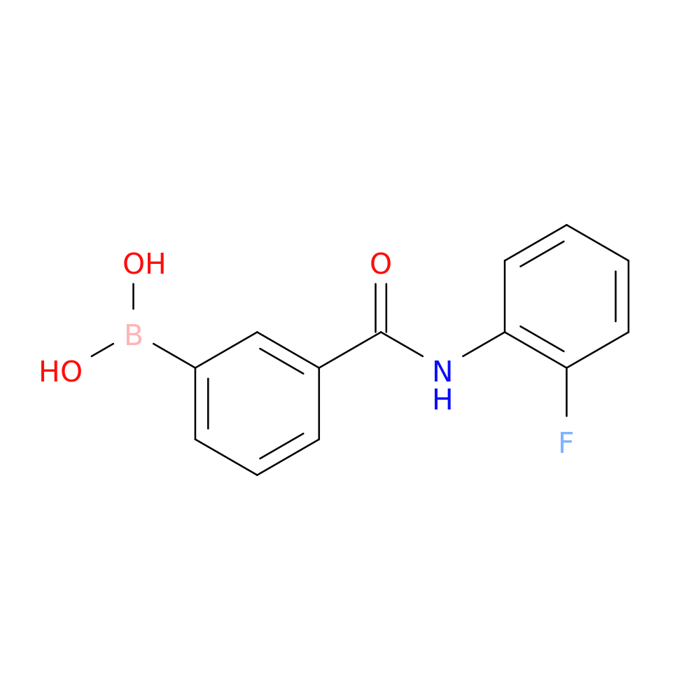 (3-((2-Fluorophenyl)carbamoyl)phenyl)boronic acid