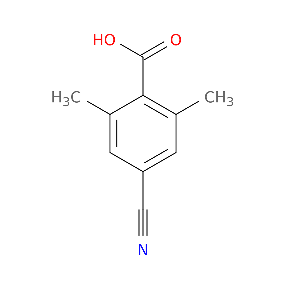 4-Cyano-2,6-dimethylbenzoic acid