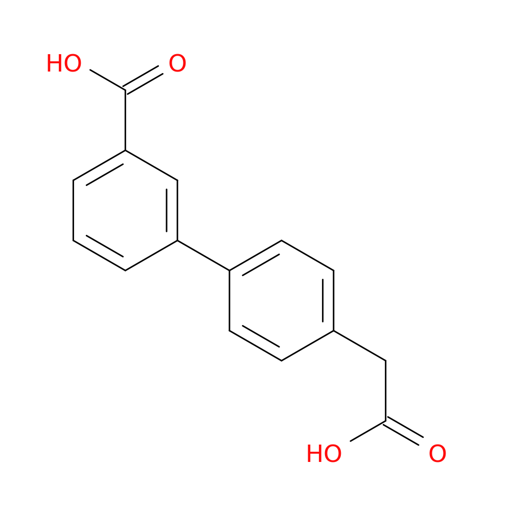 3-[4-(Carboxymethyl)phenyl]benzoic acid