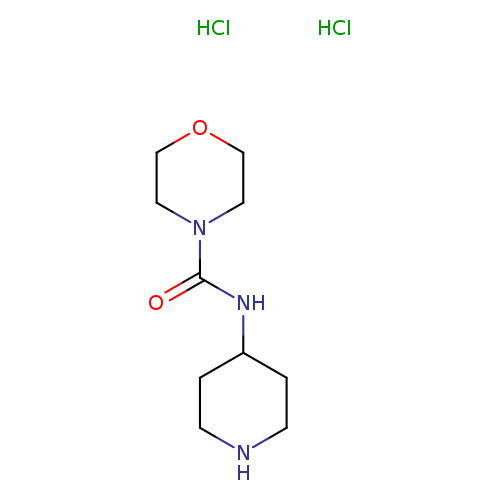 N-(piperidin-4-yl)morpholine-4-carboxamide dihydrochloride