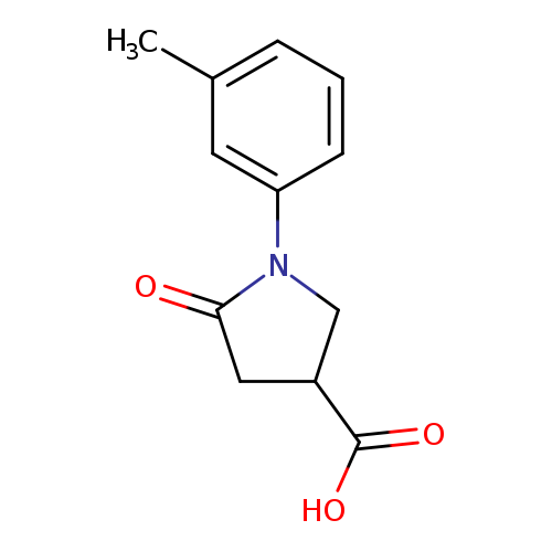 1-(3-Methylphenyl)-5-oxopyrrolidine-3-carboxylic acid