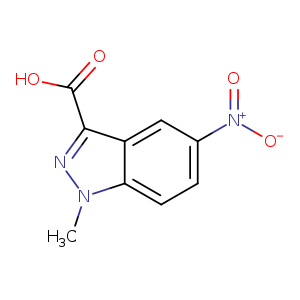 1H-Indazole-3-carboxylic acid, 1-methyl-5-nitro-