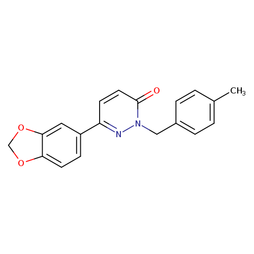 6-(2H-1,3-benzodioxol-5-yl)-2-[(4-methylphenyl)methyl]-2,3-dihydropyridazin-3-one