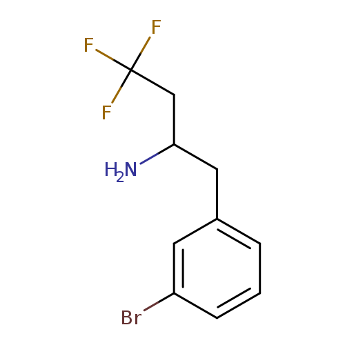 1-(3-bromophenyl)-4,4,4-trifluorobutan-2-amine