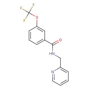 N-[(pyridin-2-yl)methyl]-3-(trifluoromethoxy)benzamide
