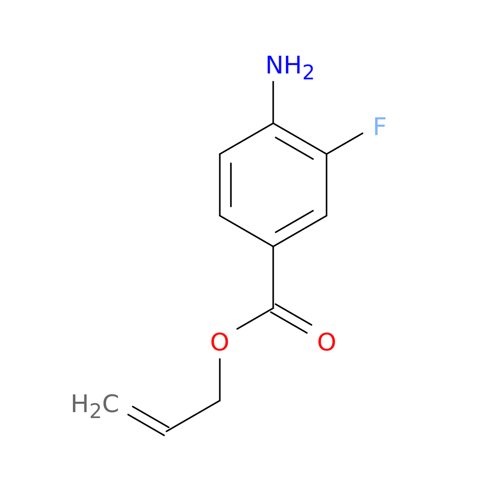 4-Amino-3-fluorobenzoic acid allyl ester