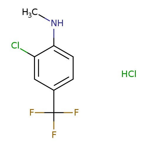 2-chloro-N-methyl-4-(trifluoromethyl)aniline hydrochloride