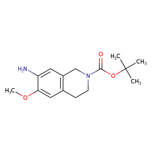 tert-Butyl 7-amino-6-methoxy-3,4-dihydroisoquinoline-2(1H)-carboxylate