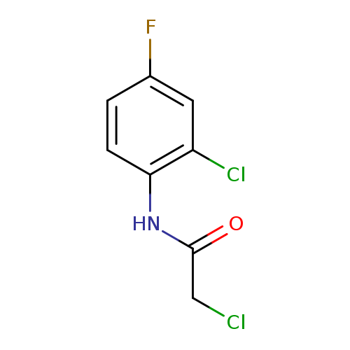 2-chloro-N-(2-chloro-4-fluorophenyl)acetamide