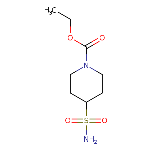 ethyl 4-sulfamoylpiperidine-1-carboxylate