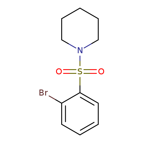 1-(2-Bromophenylsulfonyl)piperidine
