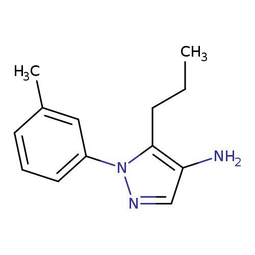 1-(3-methylphenyl)-5-propyl-1H-pyrazol-4-amine