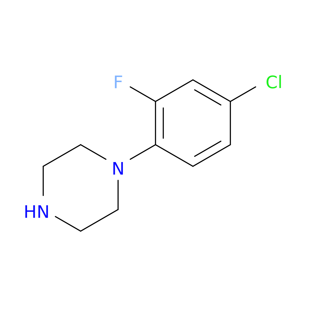 1-(4-Chloro-2-Fluorophenyl)Piperazine