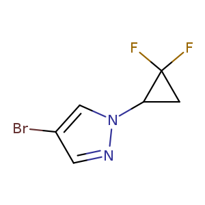 4-Bromo-1-(2,2-difluorocyclopropyl)-1H-pyrazole