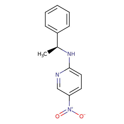 (S)-5-Nitro-N-(1-phenylethyl)pyridin-2-amine