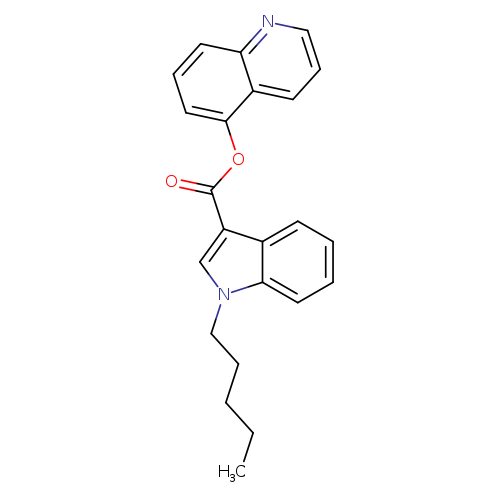quinolin-5-yl1-pentyl-1H-indole-3-carboxylate