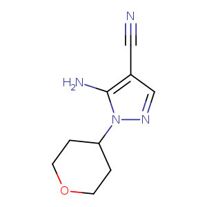 5-Amino-1-(tetrahydro-2H-pyran-4-yl)-1H-pyrazole-4-carbonitrile