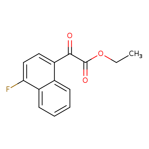 ETHYL 4-FLUORO-1-NAPHTHOYLFORMATE