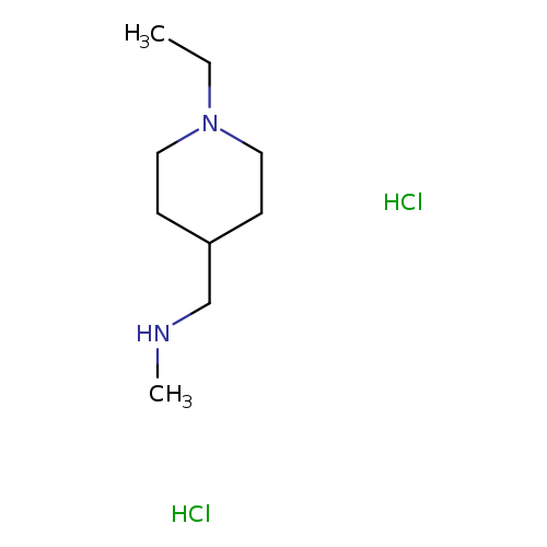 [(1-Ethyl-4-piperidinyl)methyl]methylamine dihydrochloride