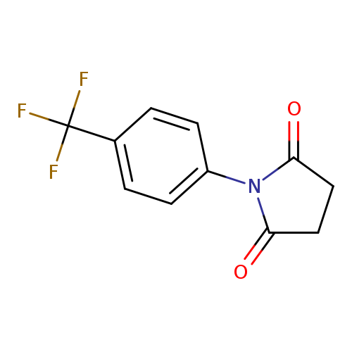 1-(4-(trifluoromethyl)phenyl)pyrrolidine-2;5-dione
