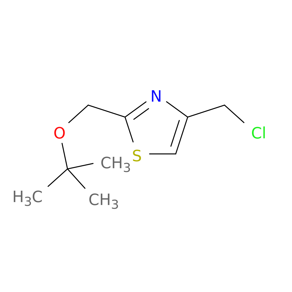 2-[(tert-butoxy)methyl]-4-(chloromethyl)-1,3-thiazole