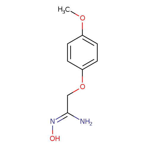 1-(Hydroxyimino)-2-(4-methoxyphenoxy)ethylamine
