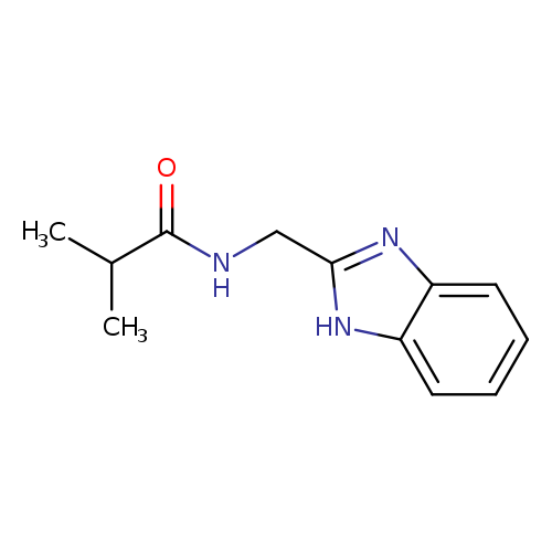 N-(1H-1,3-benzodiazol-2-ylmethyl)-2-methylpropanamide
